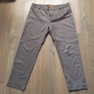 Joe Fresh Golden Black Print Capri